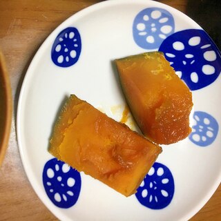 南瓜のめんつゆ煮